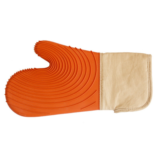 Thick silicone gloves, anti-scalding and heat insulation for ovens