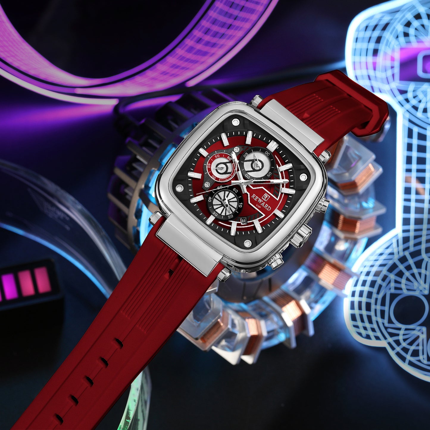 Men’s Sports Quartz Multifunction Watch