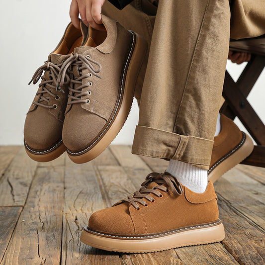 Shoes for men Suede Retro Workwear