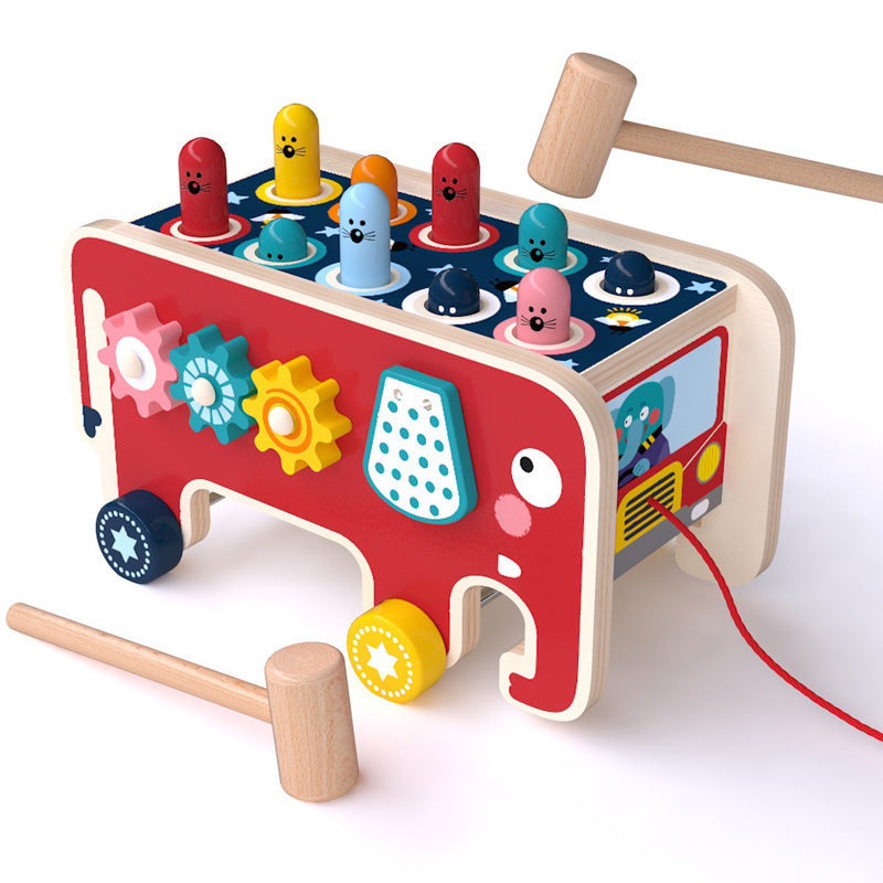 Toy Banging Bench Animal Musical Instrument For Children