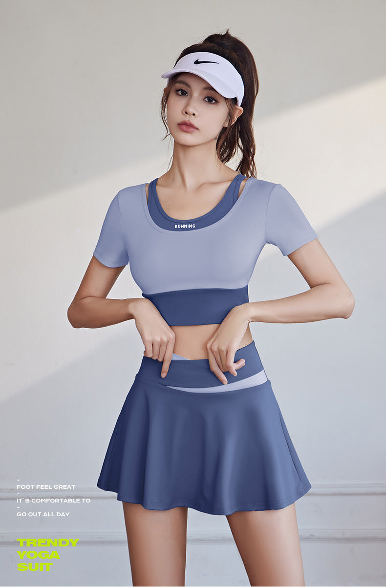 Quick-drying anti-exposure Running Fitness Skirts