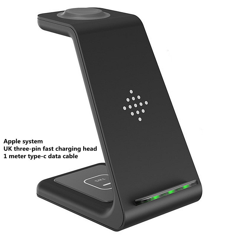 3 in 1 Fast Charging Station with Wireless Support