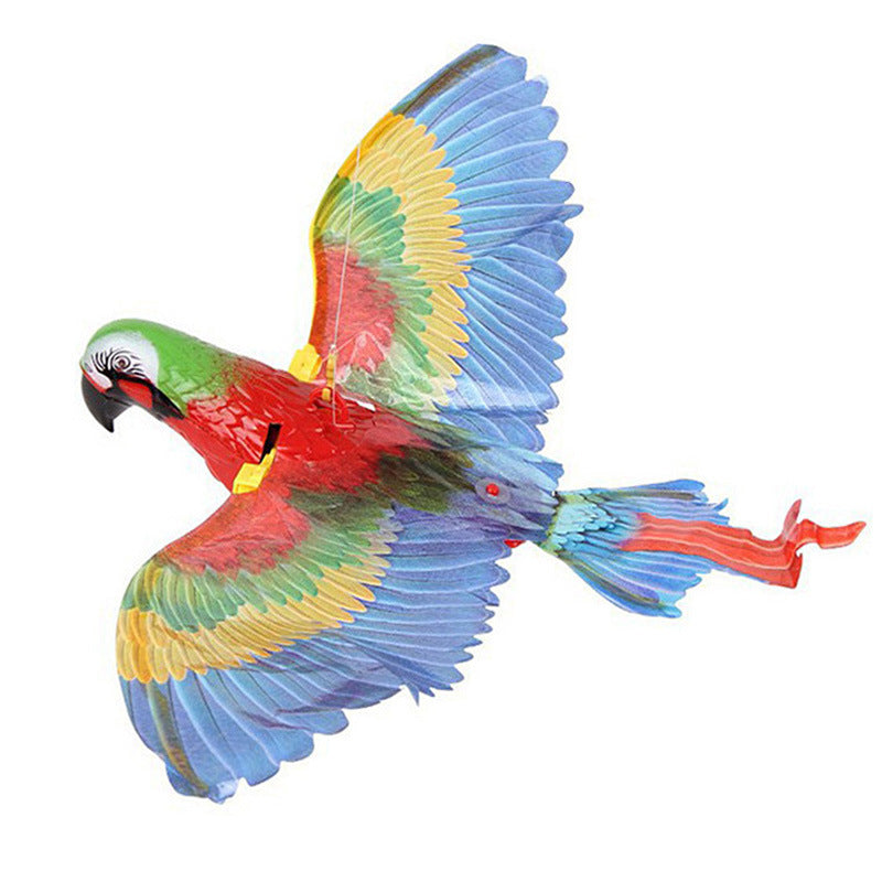 Simulation Bird Cat Interactive Pet Hanging Toys