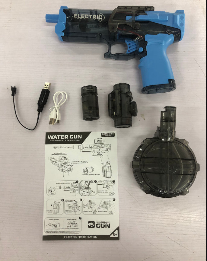 Fire Rat Electric Water Pistol Cool Light Full Automatic Children GiftsAC223