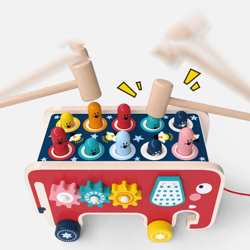 Toy Banging Bench Animal Musical Instrument For Children