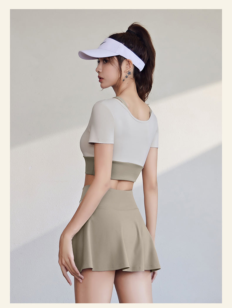 Quick-drying anti-exposure Running Fitness Skirts