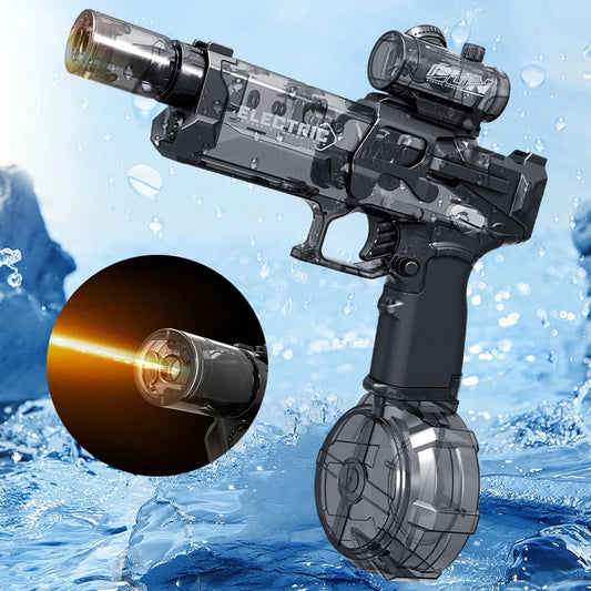 Fire Rat Electric Water Pistol Cool Light Full Automatic Children GiftsAC223